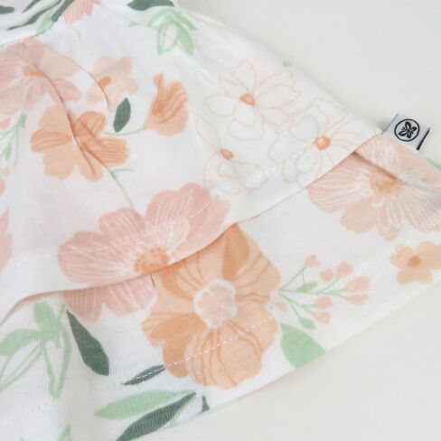 HonestBaby baby-girls Multipack Dress & Diaper Cover 100% Organic Cotton for Infant Baby and Toddler Boys, Girls, Unisex in Saudi Arabia