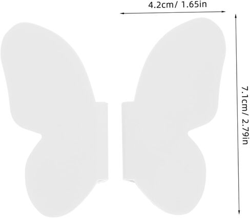 1pair Butterfly Cabinet Handles Cute Decorative Pulls for Furniture Dresser Drawers and Bathroom Cabinets and Easy to Install in Saudi Arabia