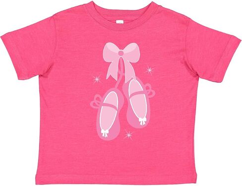 inktastic Ballerina Pink Ballet Slippers Toddler T-Shirt in Saudi Arabia