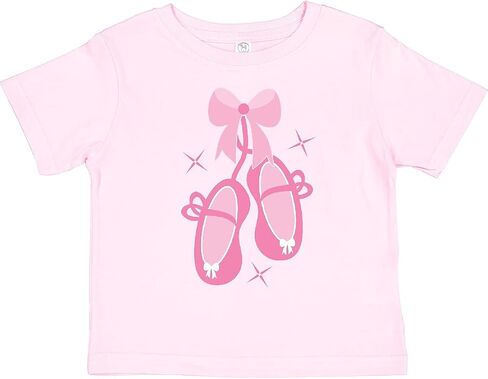 inktastic Ballerina Pink Ballet Slippers Toddler T-Shirt in Saudi Arabia
