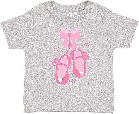 inktastic Ballerina Pink Ballet Slippers Toddler T-Shirt in Saudi Arabia