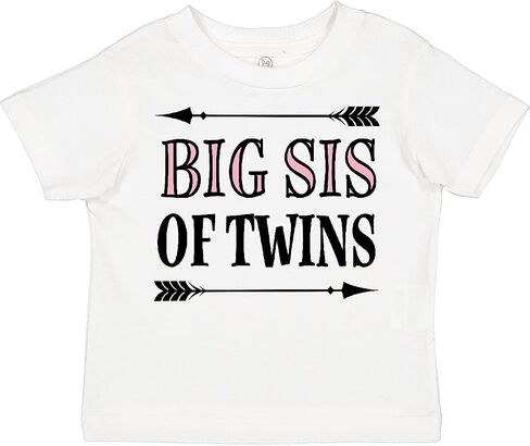 inktastic Big Sis من Twins Sister Sister Toddler T-Shirt in Kuwait