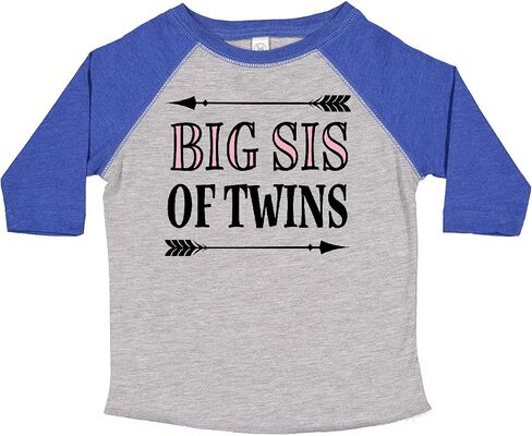 inktastic Big Sis من Twins Sister Sister Toddler T-Shirt in Kuwait