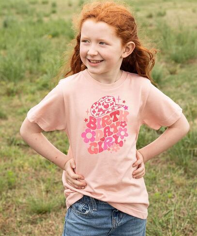 Birthday Girl Groovy Cowgirl Birthday Outfit for Baby and Toddler Youth Girls in Saudi Arabia