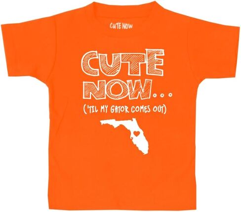 Toddler Florida T-Shirt 'til my gator يخرج Kids State Shirt Top Pick Color 2T-6T in Kuwait