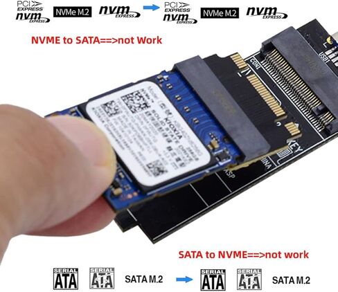 chenyang M.2 22x30mm to 22x80mm NVME M-Key NGFF Extension SSD Upgrade Adapter Compatible with ROG Flow X13 Gamings Laptop in Saudi Arabia