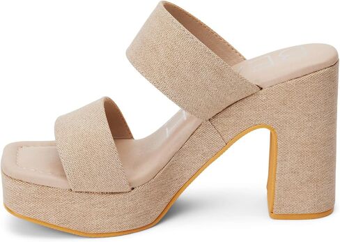 شاطئ من Matisse Womens Gem Platform Block Casual Sandals Casual High Heel 3 "& Up - Blue in Kuwait