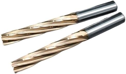 بطول 100 ملم كربيد صلبة مغطى بالفلوت مستقيم الفلوت الأداة الدقة الدقة للمعادن الصلب 12.1 ~ 20mm (الناي المستقيم ، 12.6mm_100mm) in Saudi Arabia