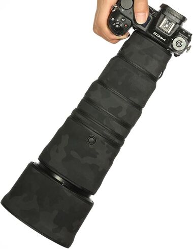 CHASING BIRDS Camouflage Waterproof Lens Coat for Nikon Z 600mm f/6.3 VR S Rainproof Lens Protective Cover (New Reed Camouflage, with 1.4X TC) in Kuwait