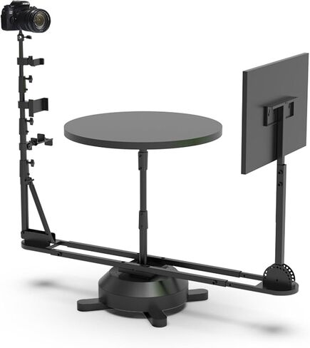 360 Degree Spinner, Professional Photography Turntable, Rotating Camera Slider, Rotating Platform, for Product Photography/Video Making/Picture Taking,Electric in Saudi Arabia