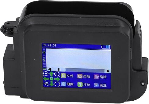 Zunate Portable Handheld Mini Inkjet Printer, HD Touch Screen, Compact, for Label, Production Date, QR Code, Multi Language in Saudi Arabia