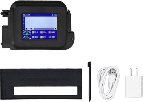 Zunate Portable Handheld Mini Inkjet Printer, HD Touch Screen, Compact, for Label, Production Date, QR Code, Multi Language in Saudi Arabia