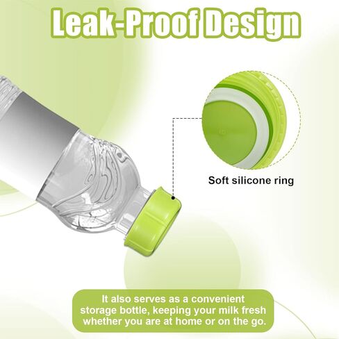 10pcs أغطية زجاجة ضيقة للأطفال متوافقة مع Dr Brown's و Medela و Ameda و Ameda ، وأغذية زجاجة السفر لقطع الغيار للدكتور براون ، وأغطية زجاجة الأطفال مع حشية ختم BPA. in Kuwait