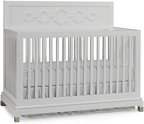 CC KITS Full-Size Conversion Kit Bed Rails for Jonathan Adler Cribs (White) in Saudi Arabia