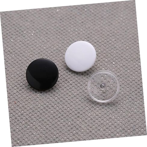 Gadpiparty 100 Sets Black Plastic Snap Buttons Durable Fasteners for Clothing Accessories for Diapers Bibs Towels and Apparel in Saudi Arabia