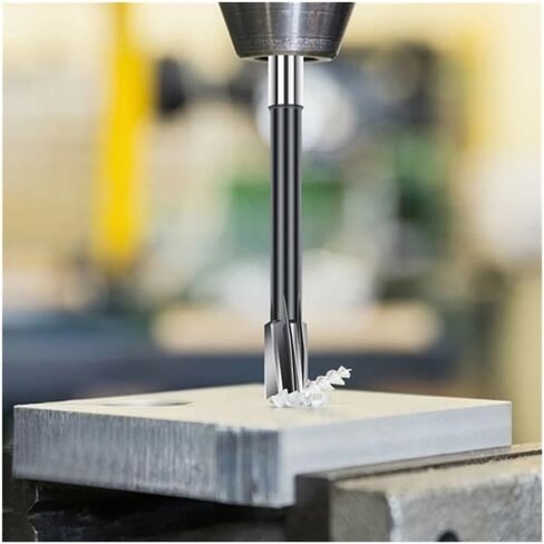 1pcs آلة ساق مستقيمة Reamer HSS Reamer أداة تصنيع الأداة حلزوني القطع الكوبالت الشانك H7 3mm-20mm (12.0 مم H7) in Saudi Arabia