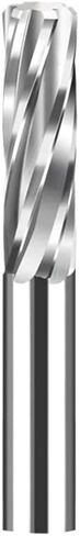 Tungsten Stee Machine Reamer Spiral Flute Uncoated H7 Tolerance Chucking Reamer Cutter 4/6 Flutes CNC Cutting Tools 1.91-3.49mm(D2.41X20X50L-4F) in Saudi Arabia