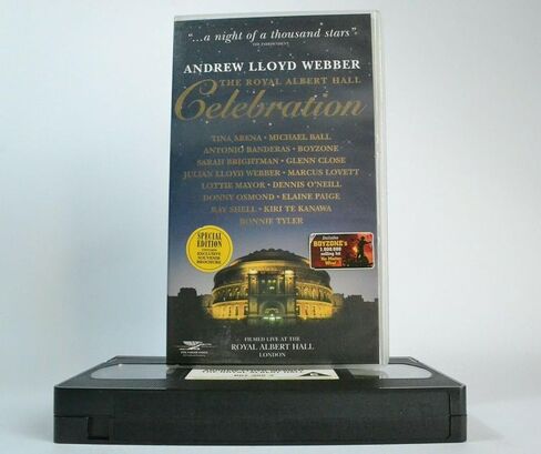 Andrew Lloyd Webber: The Royal Albert Hall Celebration VHS in Saudi Arabia
