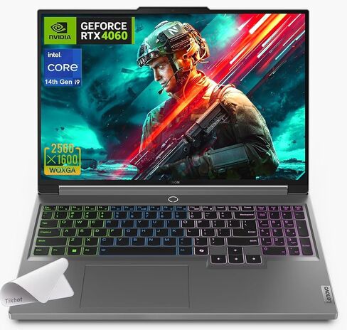 Lenovo Legion Pro 5i 16 بوصة WQXGA (2560 x 1600) كمبيوتر محمول للألعاب - i9-13900HX (24-Core) معالج GeForce RTX 4060 (TGP 140W)، Win 11 Home، مع لوحة ماوس (ذاكرة الوصول العشوائي 32 جيجابايت | 2 تيرابايت PCIe SSD) in Saudi Arabia