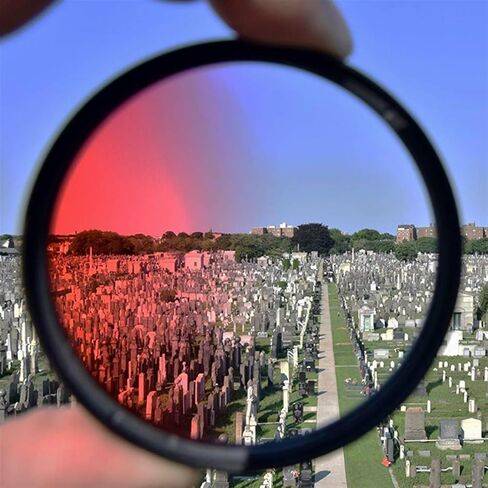 30 mm Circular Gradient Gradient Color Lens Filter for SLR Cameras.(Grad Orange) in Saudi Arabia