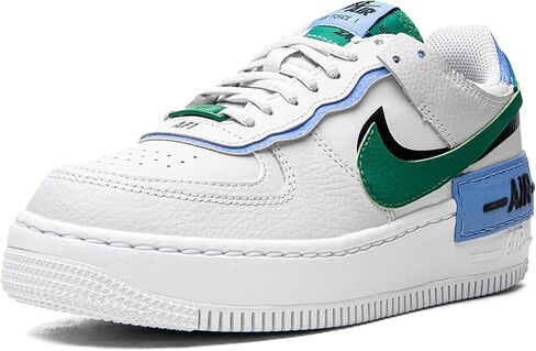 Nike Women's Air Force 1 Shoes, Photon Dust/Malachite-black in Saudi Arabia