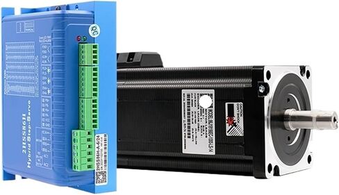 1pcs مغلق حلقة خطوة محرك عالية TQ 12N.M 1699 أوقية في 100VDC 80VAC السهود السائق مجموعة 2HSSS86H عمود 14 ملم (محرك 12NM) in Saudi Arabia