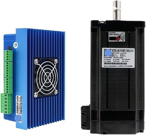 1pcs مغلق حلقة خطوة محرك عالية TQ 12N.M 1699 أوقية في 100VDC 80VAC السهود السائق مجموعة 2HSSS86H عمود 14 ملم (محرك 12NM) in Saudi Arabia