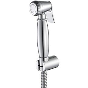 Pet Bath, Washing Car,Water Flower,Personal Hygiene -Spray Gun Set Bathroom Toilet Flusher Retro Full Copper Woman wash Faucet Wall Mounted