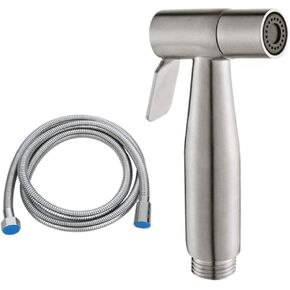 HandheldSprayer Toilet Stainless Steel - Washer 304 Stainless Steel Toilet Spray Gun Faucet Set Booster Washer Sprayer Wall Mounted