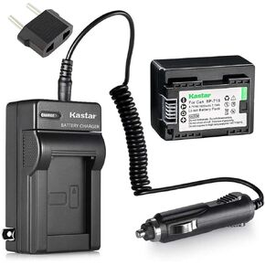 بطارية Kastar 1 حزمة وشاحن لـ Canon BP-718 BP-727BP-709 CG-700 و Vixia HF M50 HF M52 HF M500 HF R30 HF R300 HF R40 HF R42 HF R50 HF R60 HF R62