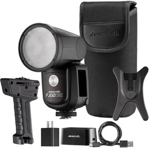 Westcott FJ80-SE M Universal 80WS Speedlight حزمة مع جبل محمول (عنصران)