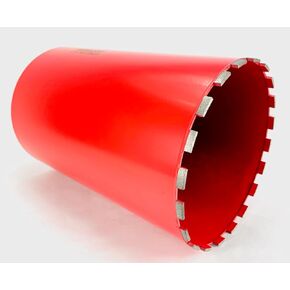 11" Inch Diamond Wet Core Drill Bit 1-1/4" Threaded by BLUEROCK Tools for Concrete Rebar Asphalt Brick Rock Masonry Hole Barrel Coring