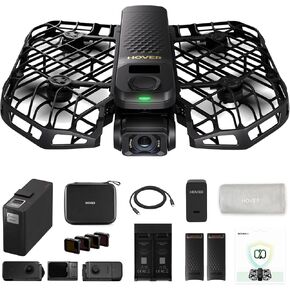 X1 Promax 8K Action Flying Camera ، بدون طيار قابلة للطي مع كاميرا مع 42 كم/ساعة متابعة ، 10+ أوضاع طيران تلقائية بالكامل ، تطير في أي مكان مع Omniterrain ، SmoothCapture 2.0 (Combo التزلج)