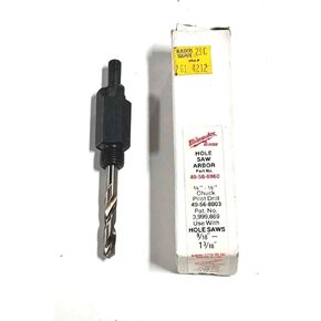 Milwaukee 49-56-6960 Hole Saw Arbor 1/4-Inch Shank