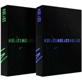 STRAY KIDS SKZ : NOEASY (A Type+B Type Set) 2nd Album CD-R+Unit Folded Poster+Double Sided Photocard+Photocards+Photobook+Sticker+Lyrics Book