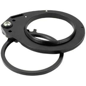 M67 Thread 67mm Swing Macro Lens Flip Adapter Mount Clamp Diving Filter for DSLR Underwater Waterproof Housings Case, Red