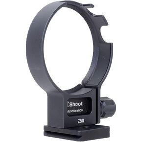 iShoot Tripod Mount Ring Lens Collar Compatible with Nikon Z 50mm f/1.2 S, Lens Support Holder Bracket Bottom is Arca-Swiss Fit Quick Release Plate Feature
