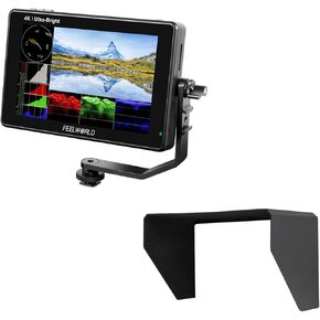 FEELWORLD LUT7 Camera Field DSLR Monitor and Sunshade