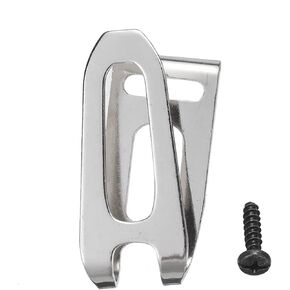 Belt Clip Hook Stainless Steel Silver Fit for Drills Impact Drivers and Wrenches 18V Max Tools Accessories Hand Tool Accessories