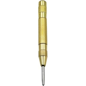 Automatic Center Pin Punch Spring Marking Holes Tool Wood Press Dent Marker Woodworking Tools Fit for Center Punch Drill Hand Tool Accessories(BlackB)