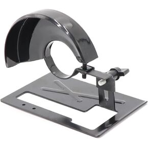 Adjustable 2-3cm Thickened Steel Angle Grinder Balance Bracket Holder Cutting Machine Base Protection Cover DIY Woodwoking Tool Hand Tool Accessories(Stand and Cover)
