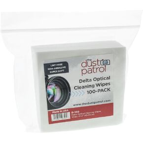 Delta 4x4 Optical Cleaning Wipes (100pk)