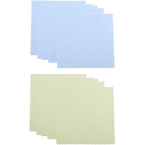 Pack 10 Microfibre Cleaning Cloth for/Clenz/Glasses/Lens Optical Wipes Spectacles/CameraSpectacles/Sunglasses, Camera Lenses/CD'S, DVD's, PDA'S, IPads Screens, 126115