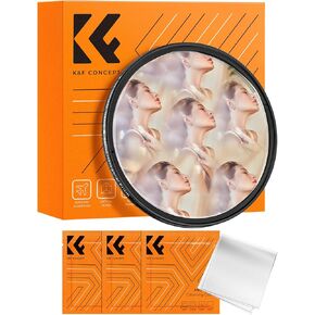 K&F Concept 77mm Fractal Filter Rotatable Prism Camera Lens 5+1 Fractal Special Effects Filter (B Series)