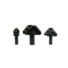 SHARS 1/4,1/2,1-1/4" 82 Degree Indexable Carbide Countersink Set 404-9240 P]