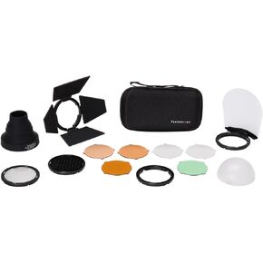 Flashpoint Round Head Flash Accessory Kit (Replacement for Godox AK-R1)