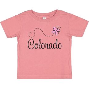 inktastic Butterfly Colorado Baby T-Shirt