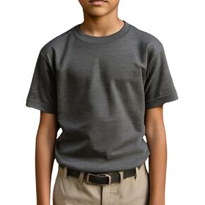 القطن الممتاز لينة المحملات الصبي | فتاة | Toddler للجنسين جيرسي كيدز تي شيرت ، من 2T إلى 16Y Tshirt