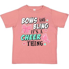 inktastic Bows and Bling Its a Cheerleading Thing Toddler T-Shirt