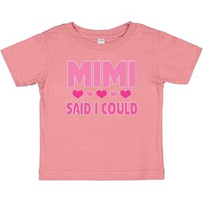 inktastic Mimi Said Could Funny Granddaughter Baby T-Shirt